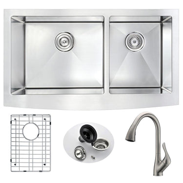 ANZZI ELYSIAN Series KAZ3320-031B Kitchen Sink Kitchen Sink ANZZI